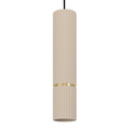 Eglo Caminia langbordspendel sand/børstet messing L77 x H110 cm